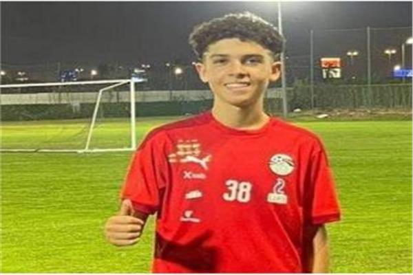 اللاعب المصرى الشاب إبراهيم رستم
