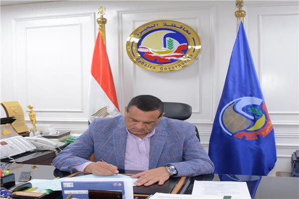  اللواء  هشام آمنة  محافظ البحيرة