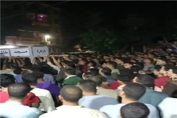 المنوفية تودع فقيد الشباب طالب الطب الغريق في مشهد مهيب