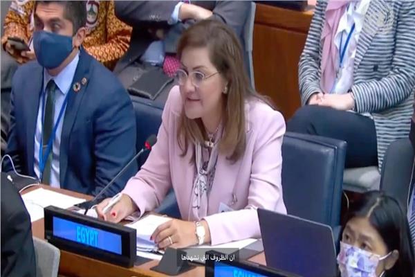  الدكتورة هالة السعيد، وزيرة التخطيط 