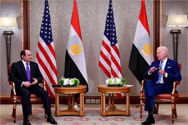 جو بايدن وعبد الفتاح السيسي