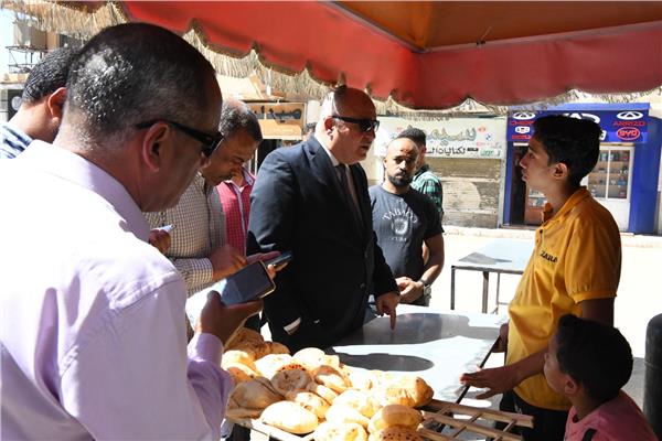 حملة تموينية على عدد من المخابز 