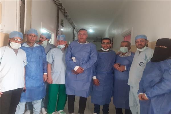  الفريق الطبي بمستشفى  ايتاى البارود