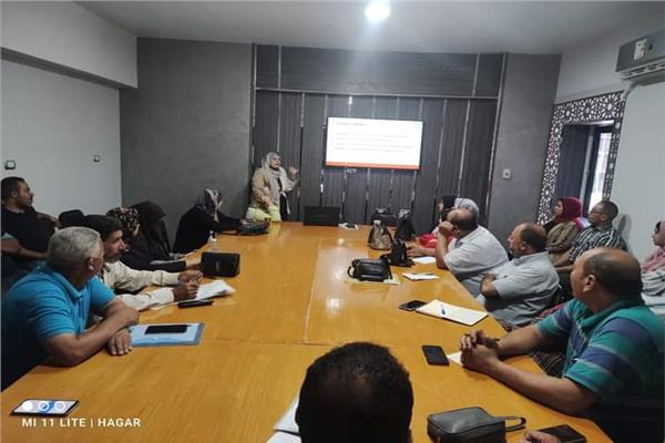  الدكتورة سارة فؤاد مسئول الأمراض المشتركة بإدارة الأمراض المعدية 