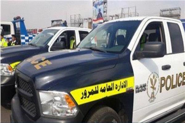 إحدى سيارات الإدارة العامة للمرور
