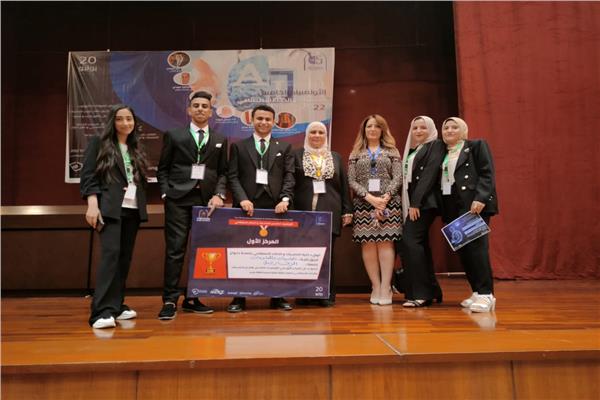فوز جامعة الزقازيق بالمركز الأول فى الأولمبياد الخامس بجامعة حلوان