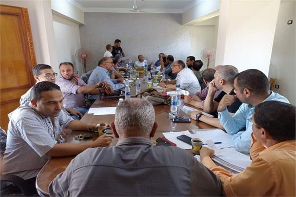 اجتماع بكهرباء شرق الغربية لبحث اسباب ارتفاع نسبة الفقد