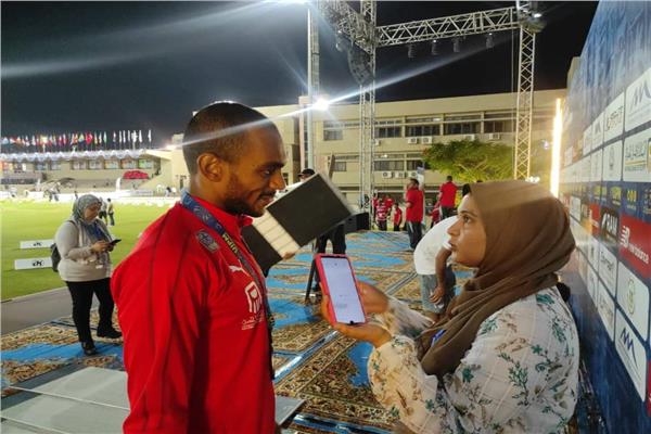 محرره بوابة أخبار اليوم مع أحمد حامد لاعب المنتخب الوطني للخماسي الحديث