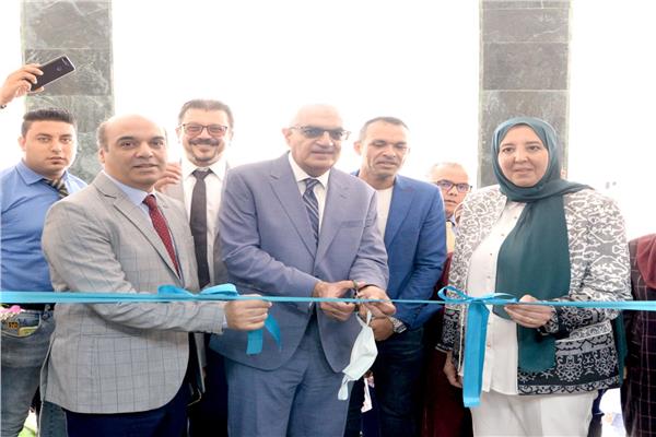 افتتاح توسعات مستشفى الباطنة بجامعة المنصورة 