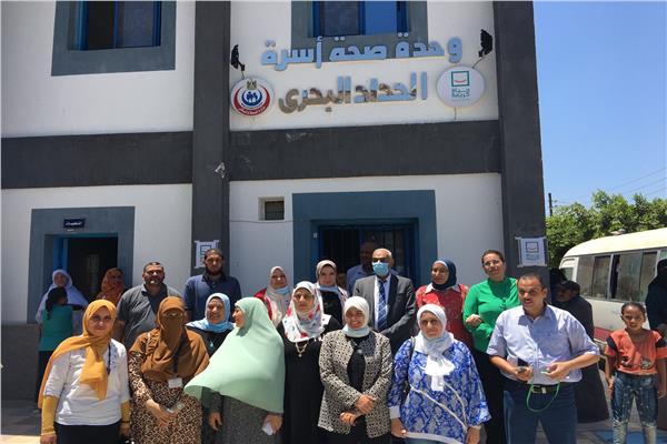 صحة البحيرة تُطلِق القافلة السابعة لصحة الأسرة المصرية بوحدة الحداد البحري بحوش عيسى