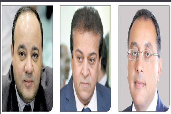  د. مصطفى مدبولى  -   د. خالد عبدالغفار -  أ. أحمد جلال