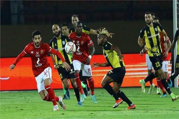مباراة الأهلي والمقاولون 