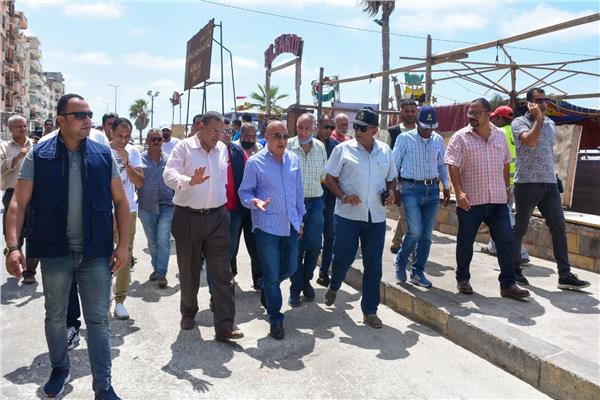 محافظ الإسكندرية يعلن استمرار غلق شاطىء النخيل نهائيا 