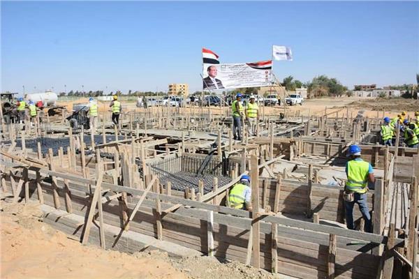 مشروعات البنية التحتية بالوادي الجديد