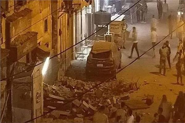 عقار الشرابية المنهار