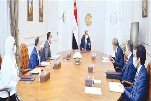 الرئيس عبدالفتاح السيسى يتابع جهود إجراءات الحماية الاجتماعية