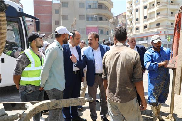  محافظ المنوفية يدشن كورنيش جديد بشبين الكوم على غرار ممشى أهل مصر 