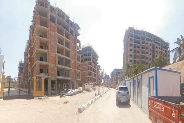 العمارات الجديدة بمدينة المنصورة