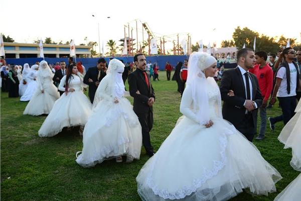 زواج 82 عروسة يتيمة فى الأقصر