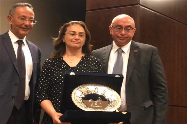 جانب من حفل تأبين للراحل الدكتور أحمد مرسي