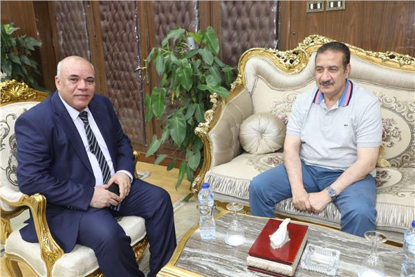 محافظ المنوفية يستقبل رئيس جامعة الدلتا التكنولوجية 