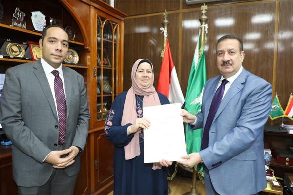 اللواء إبراهيم أحمد أبو ليمون محافظ المنوفية