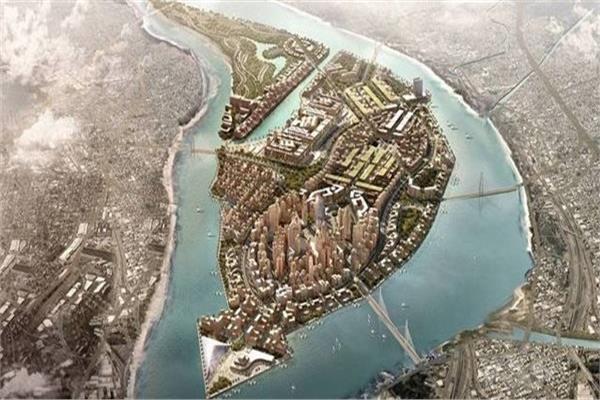 صورة لمخطط تطوير جزيرة الوراق