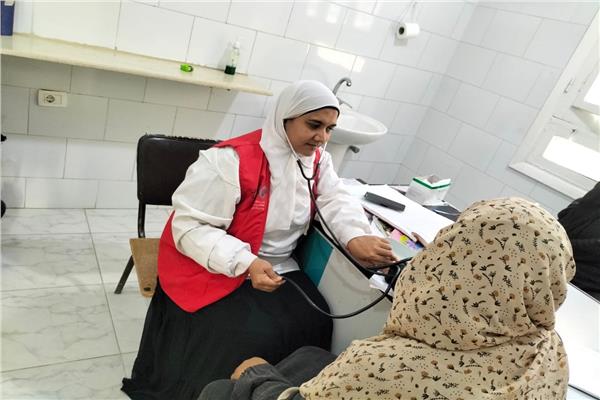 جانب من القوافل الطبية 