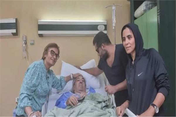 اول صورة بعد إجراء العملية الجراحية