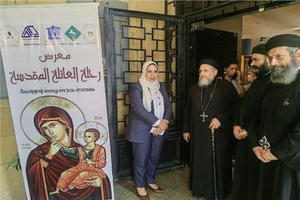  افتتاح معرض  لمقتنيات الفن القبطى بمتحف تل بسطا بالزقازيق