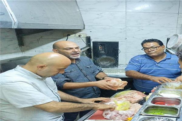  بيطري المنوفية تضبط لحوم وأسماك فاسدة