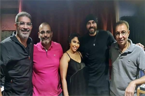 طارق مدكور وأحمد صلاح حسني وشيرين وأيمن بهجت قمر وياسر خليل