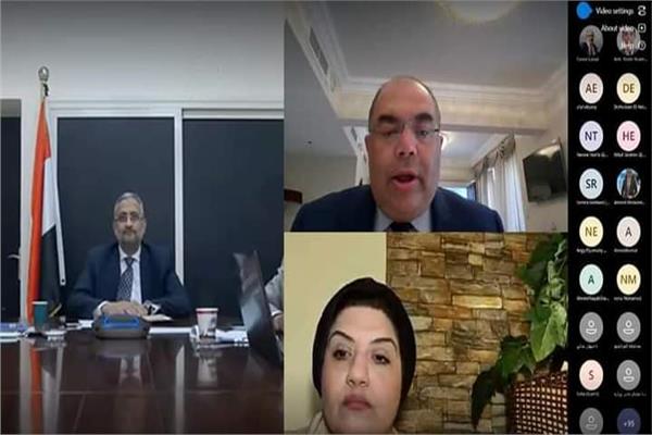 نائب محافظ الوادي الجديد تشارك بالبرنامج التدريبي لإطلاق المبادرة الوطنية للمشروعات الخضراء الذكية
