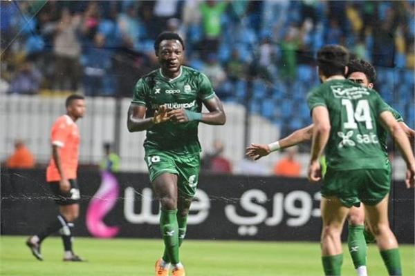 جانب من المباراة