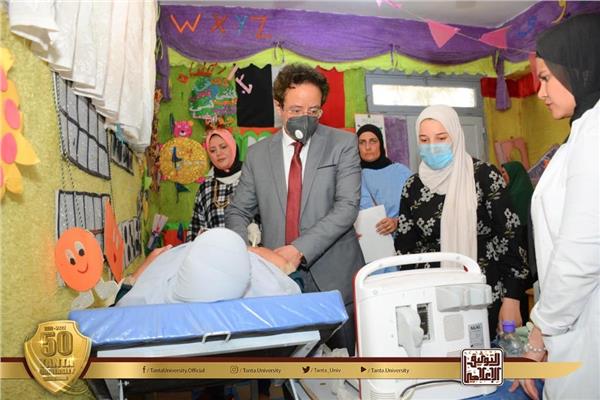 فحص وعلاج  1027 حالة وصرف الدواء بالمجان .. واختبارات فورية لمحو الأمية 