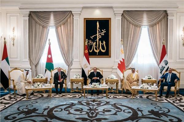 الرئيس السيسي والزعماء العرب