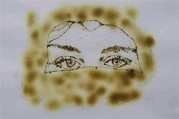 الرسم بـ«اللهب»