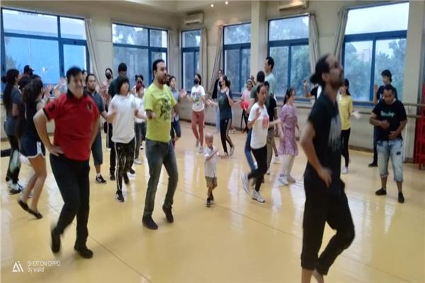 بروفات افتتاح ملتقى أولادنا