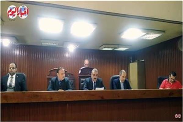 المستشار أشرف فتحي ويصا رئيس محكمة جنايات شبرا الخيمة