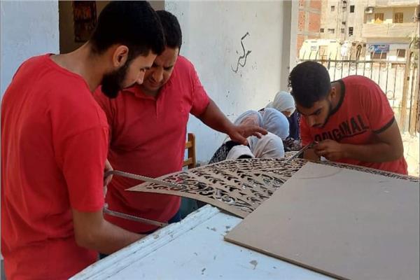 انتهاء  فعاليات ورشة الفنون التشكيلية للمبدعين بالشرقية 