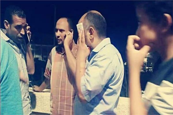 السائق المصاب