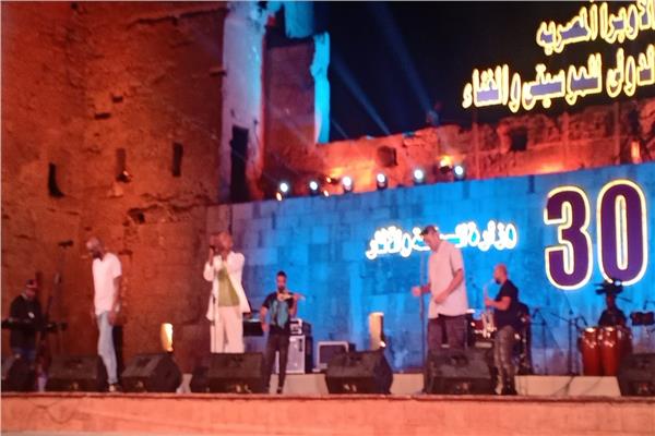 فريق بلاك تيما بمهرجان القلعة