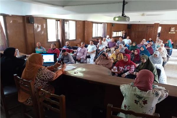 جانب من فعاليات البرنامج التدريبي حول التغيرات المناخية