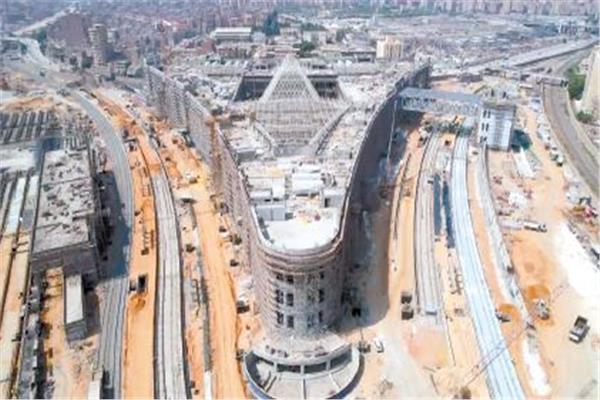  محطة قطارات الصعيد الجديدة ببشتيل 