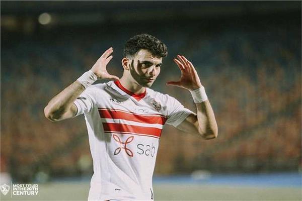 أحمد سيد زيزو لاعب الفريق الأول لكرة القدم بالزمالك