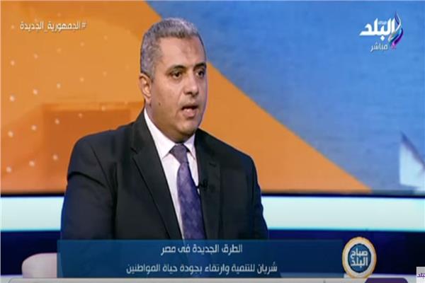  الدكتور عبد الله أبو خضرة أستاذ هندسة الطرق بجامعة بني سويف