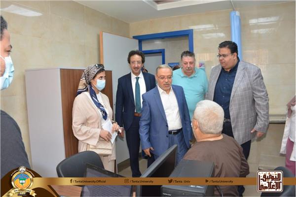  رئيس جامعة طنطا يتفقد التجهيزات النهائية لمستشفى الجراحات الجديد