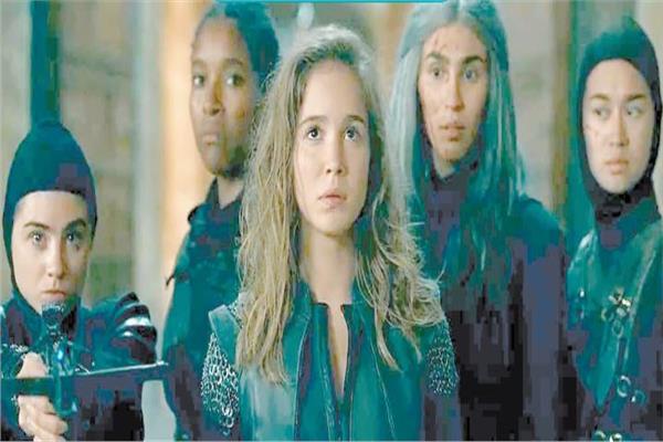 مشهد من مسلسل Warrior Nun