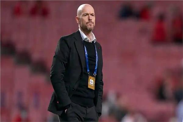 الهولندي إريك تين هاج، المدير الفني لفريق مانشستر يونايتد