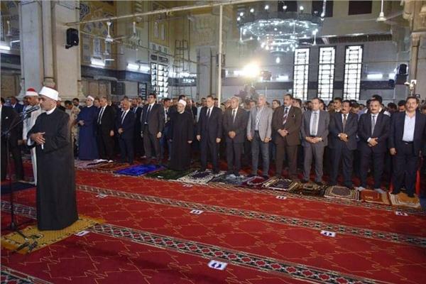 صلاة الجمعة بمسجد الفتح بمدينة الزقازيق